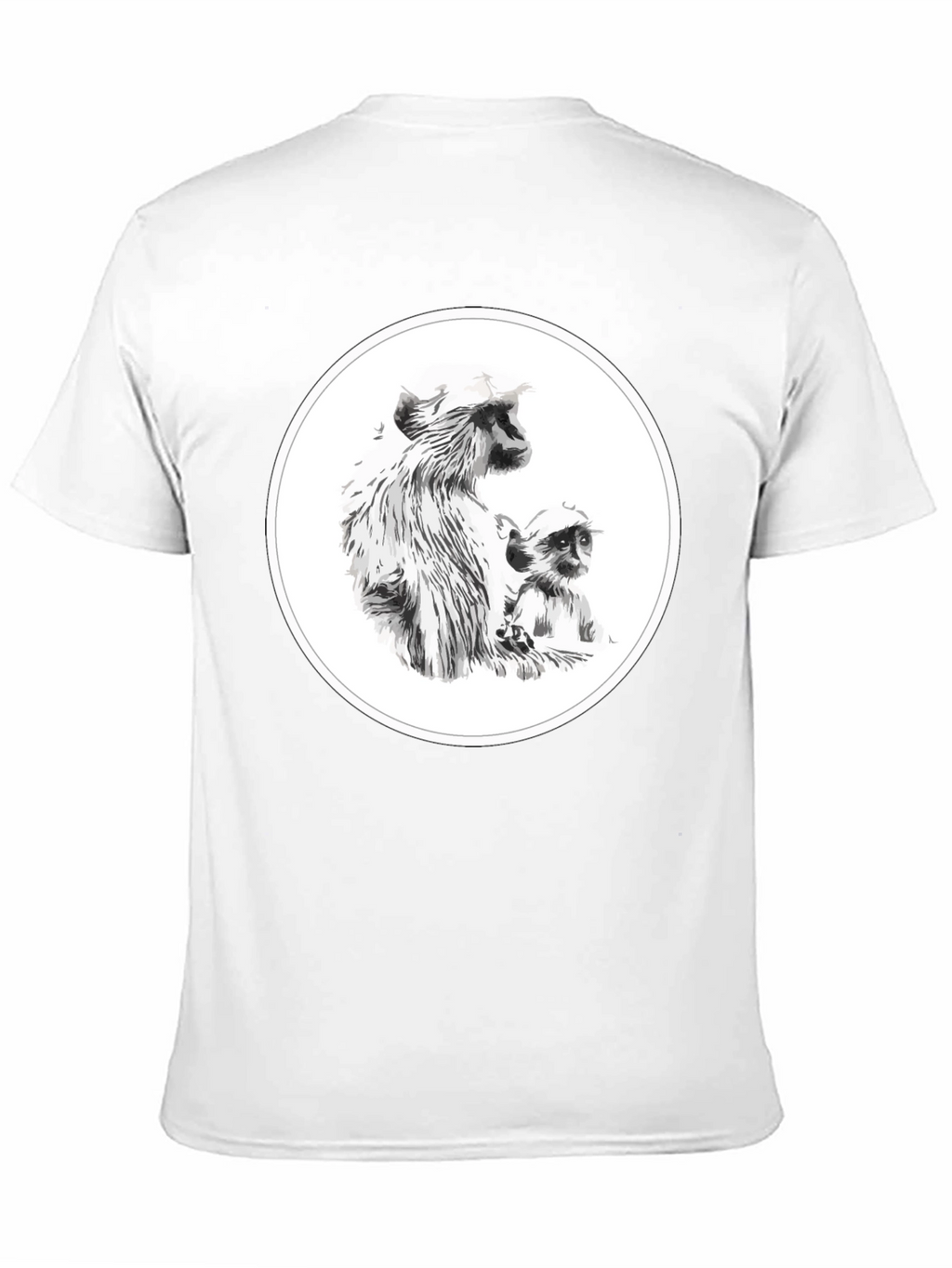 Black Monkey Graphic T-Shirt