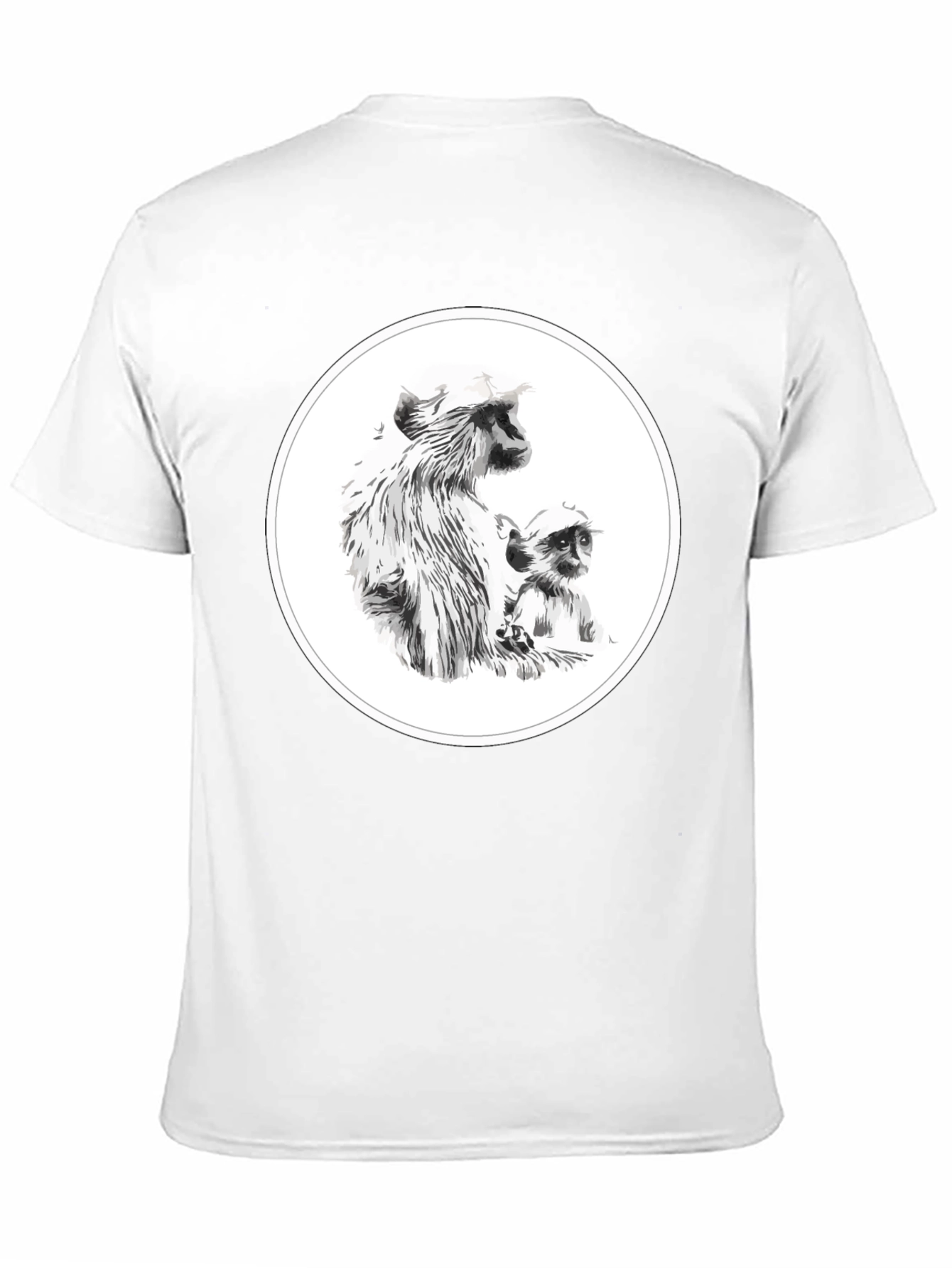 Black Monkey Graphic T-Shirt