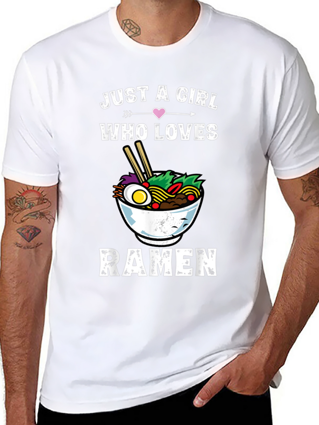 Just a Girl Who Loves Ramen T-Shirt