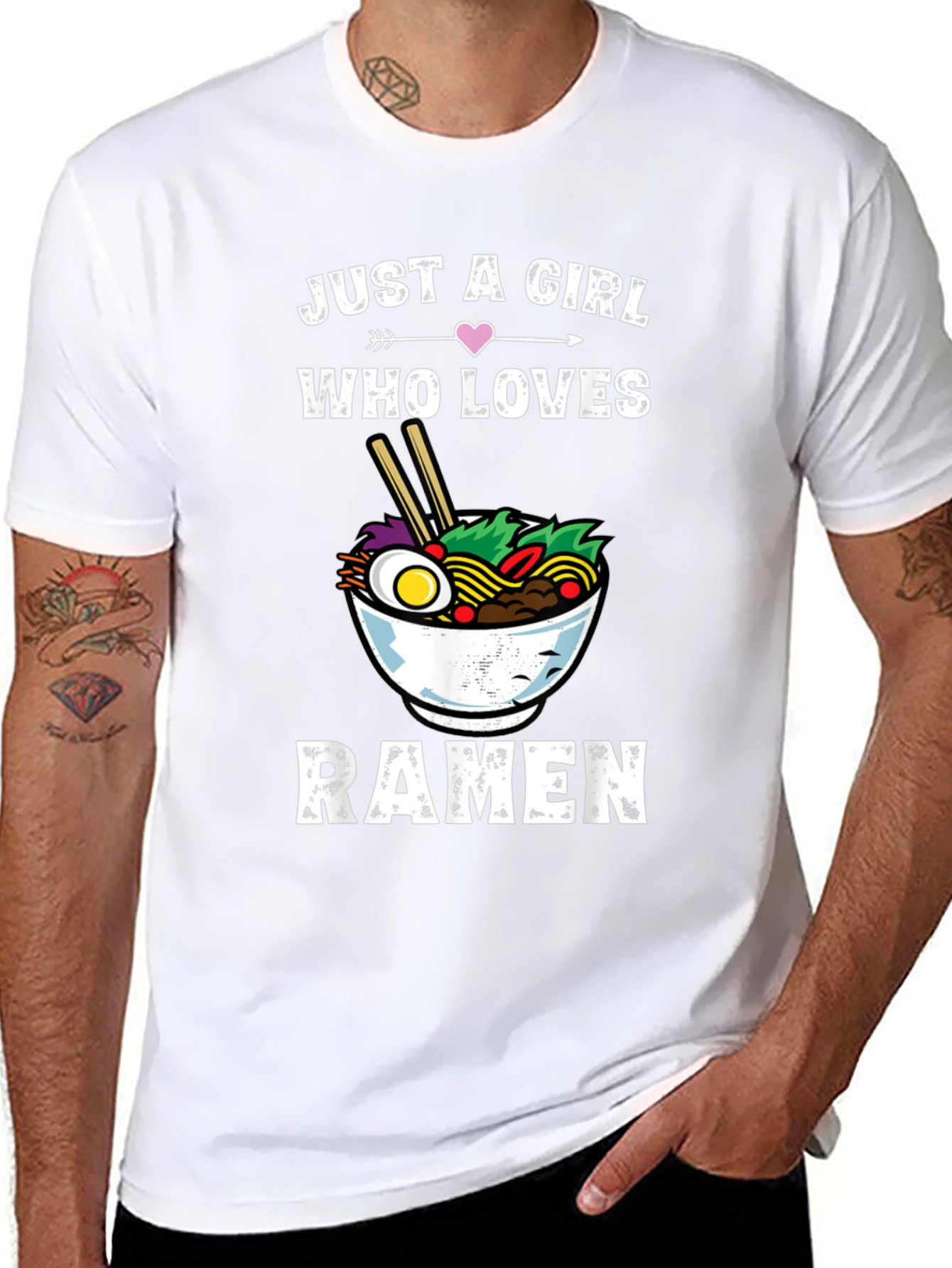 Just a Girl Who Loves Ramen T-Shirt