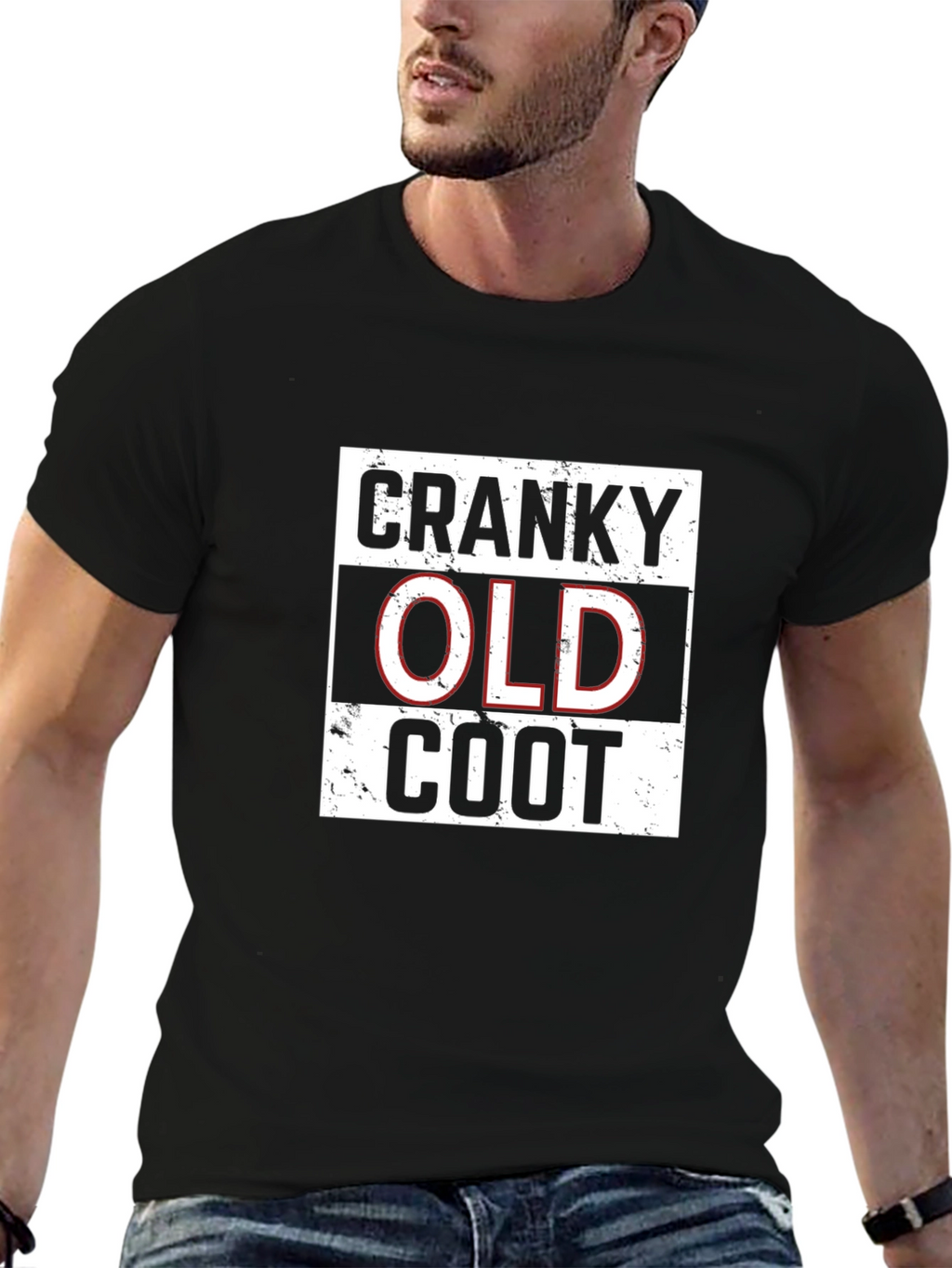 Cranky Old Coot Graphic T-Shirt