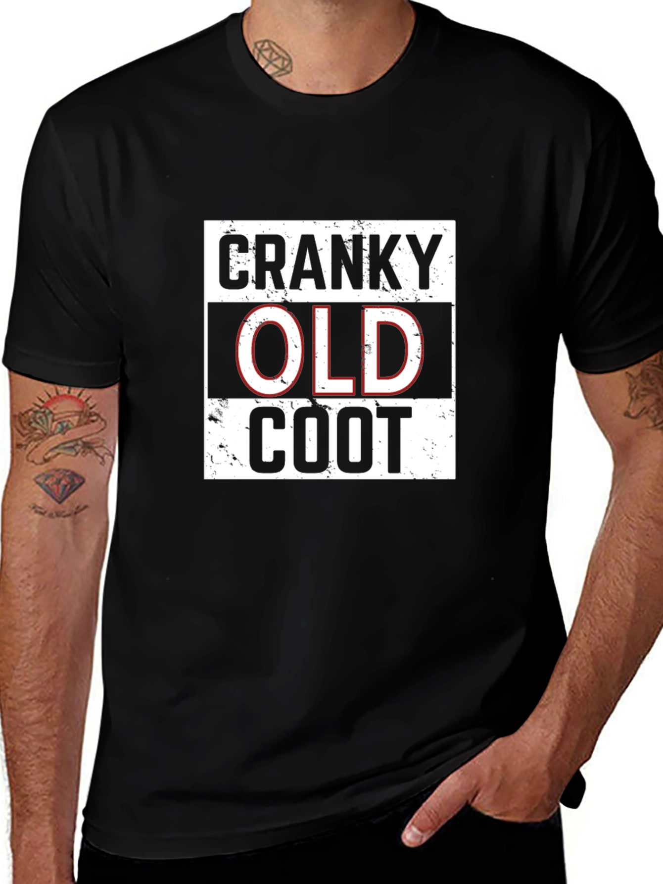 Cranky Old Coot Graphic T-Shirt