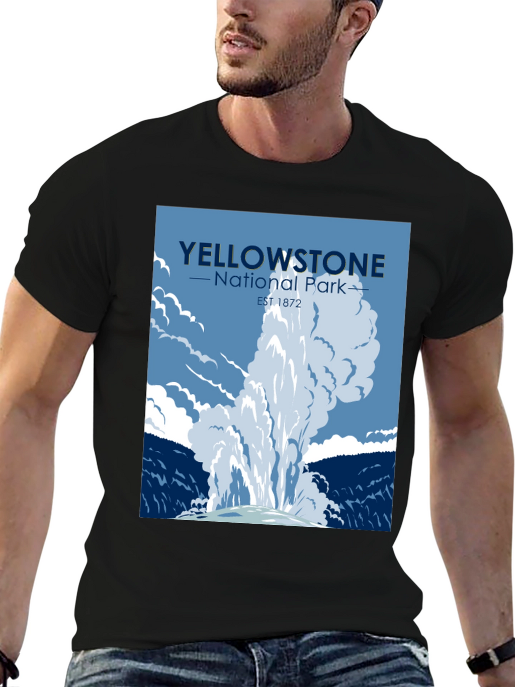Yellowstone National Park Graphic T-Shirt
