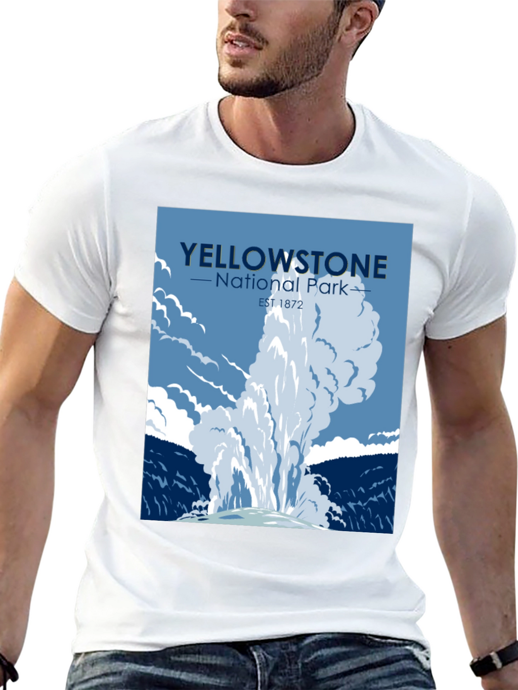 Yellowstone National Park Graphic T-Shirt