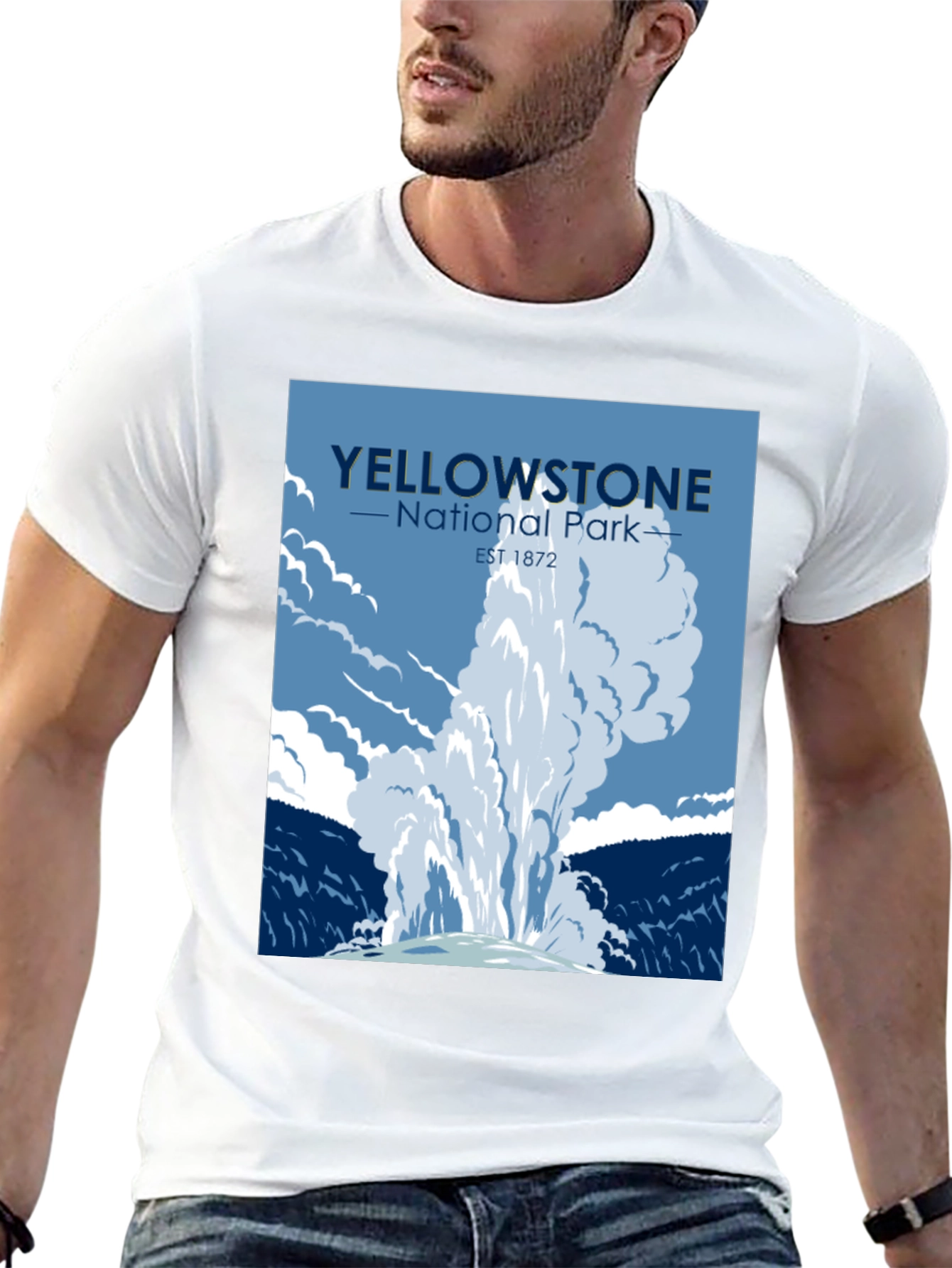 Yellowstone National Park Graphic T-Shirt