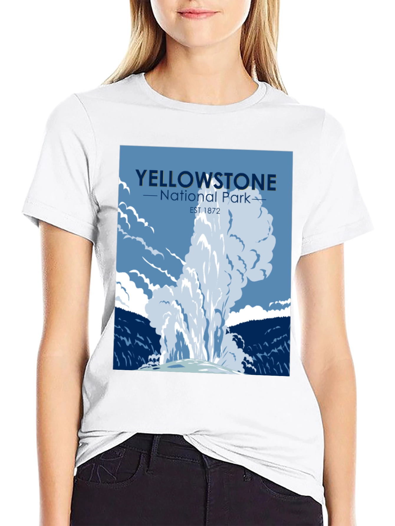 Yellowstone National Park Graphic T-Shirt
