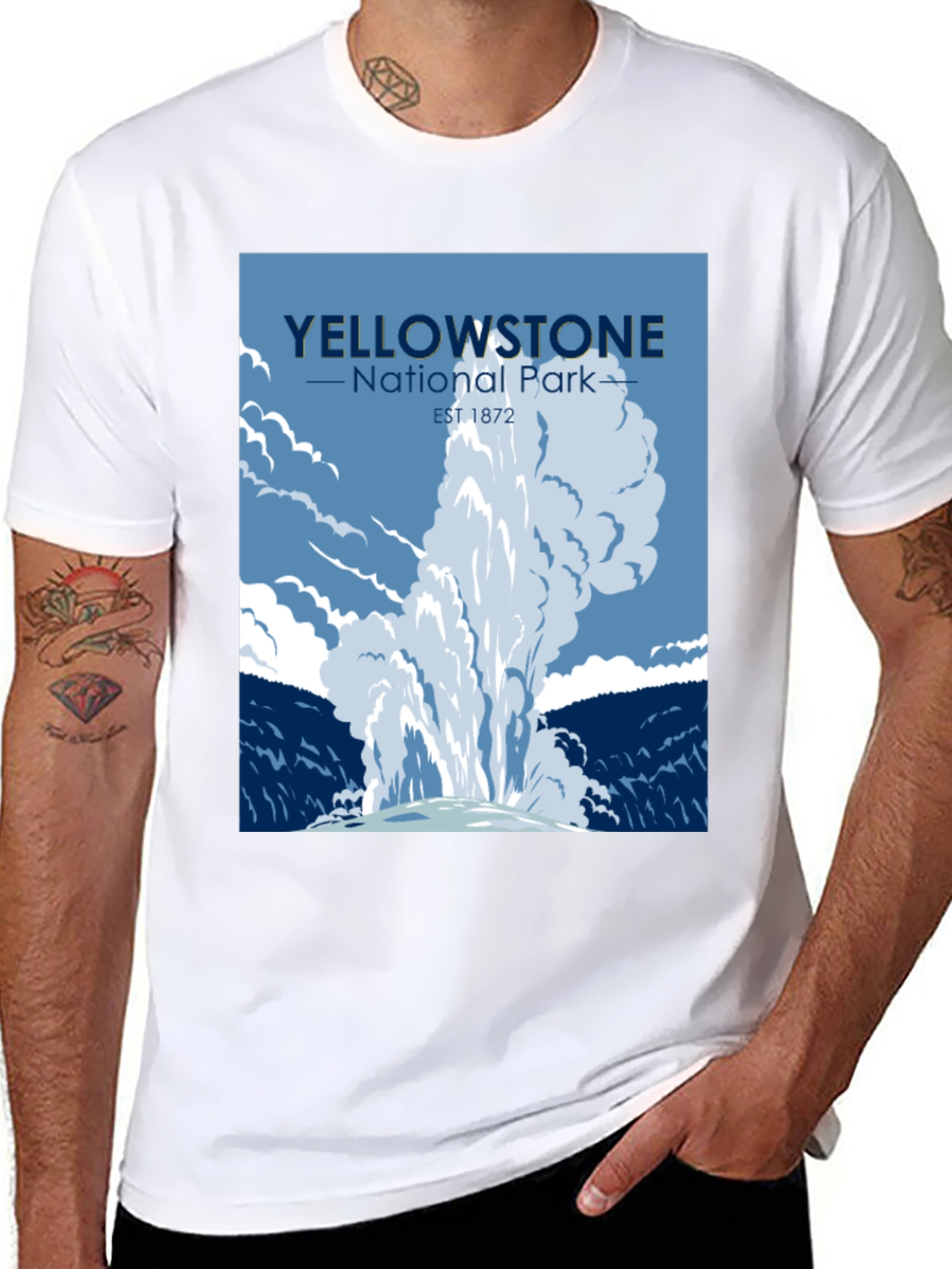 Yellowstone National Park Graphic T-Shirt