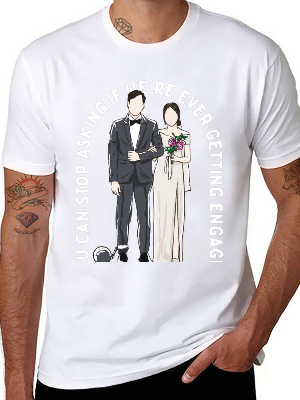 Engagement Humor T-Shirt