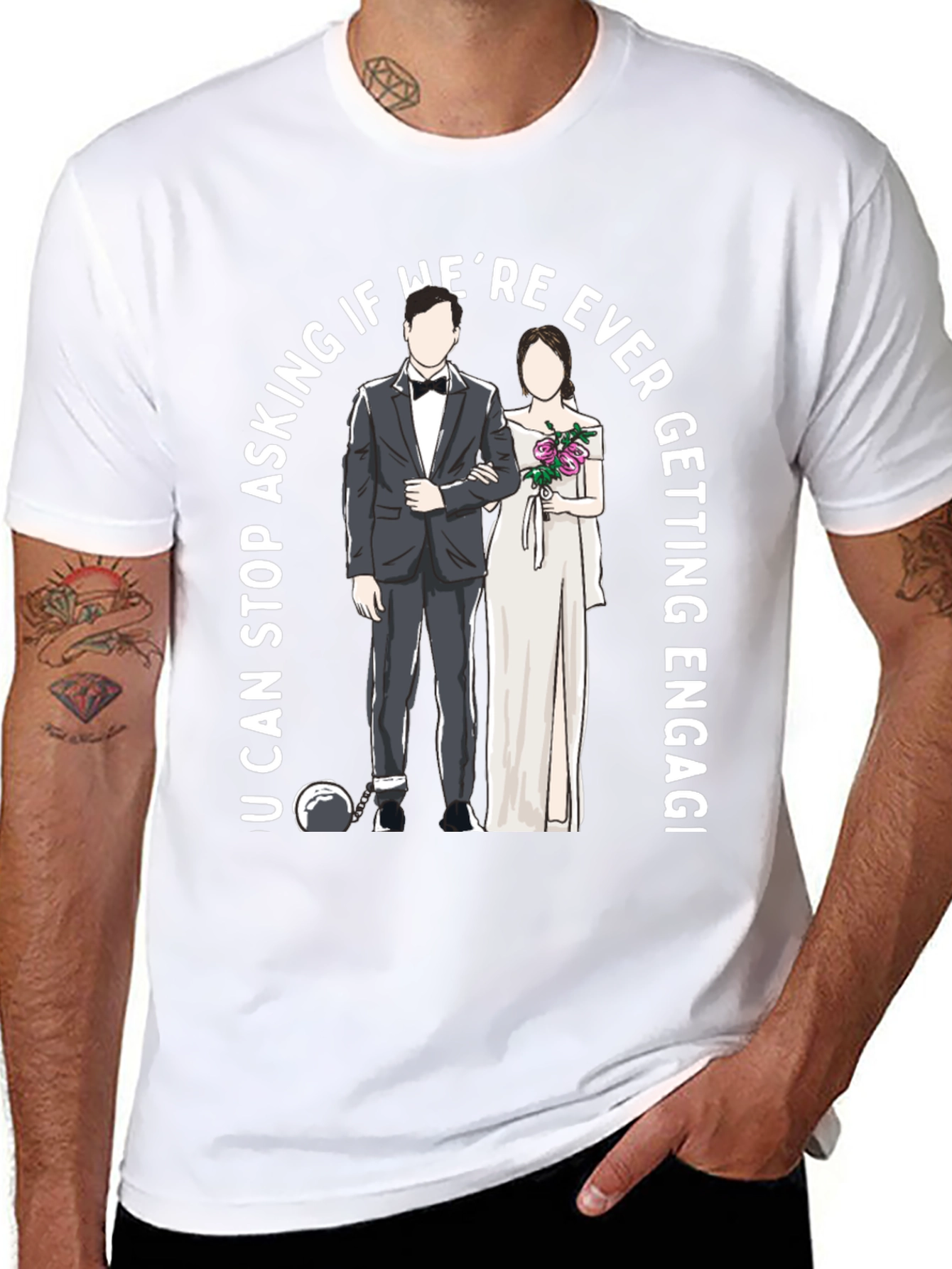 Engagement Humor T-Shirt