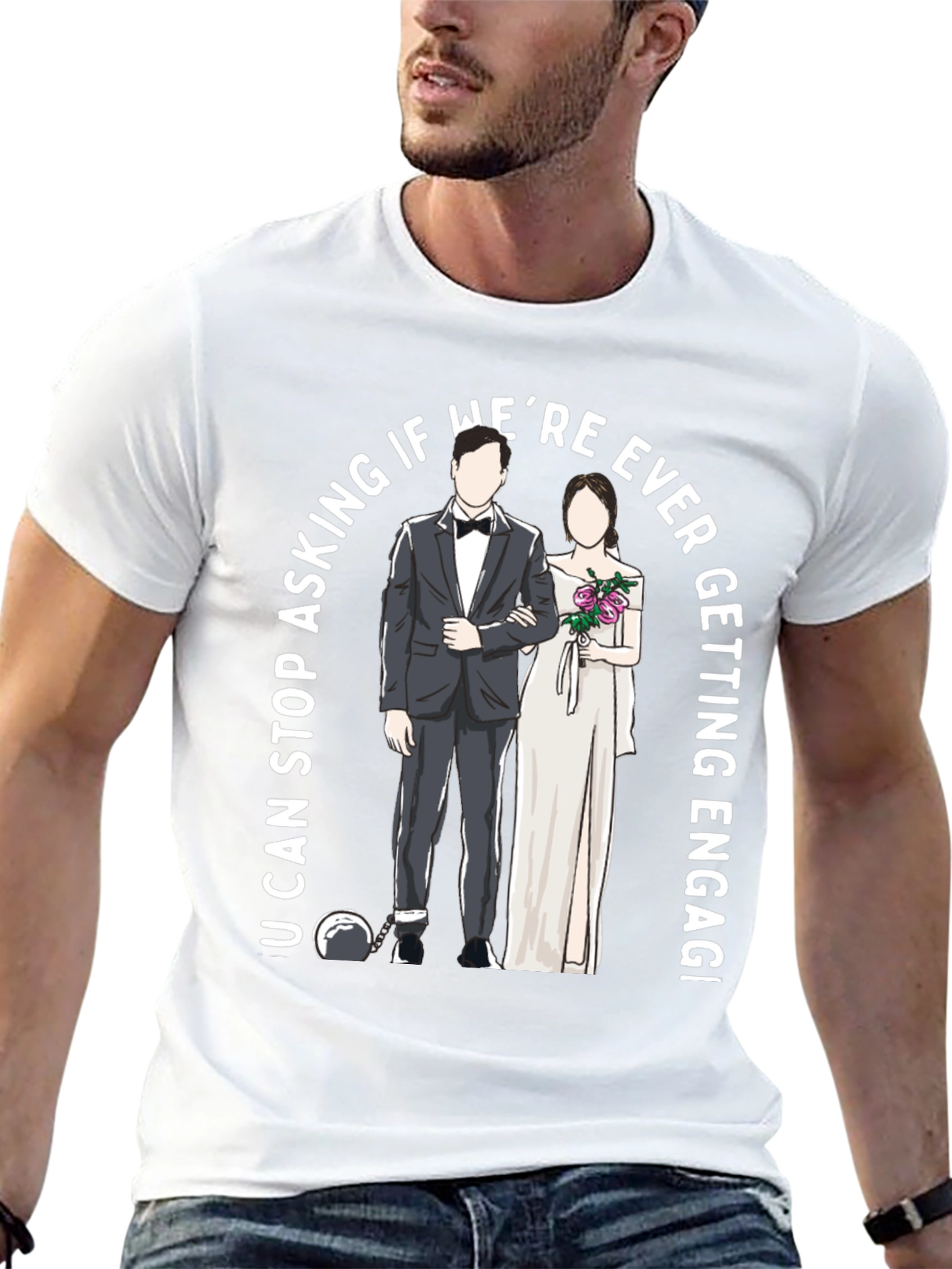 Engagement Humor T-Shirt