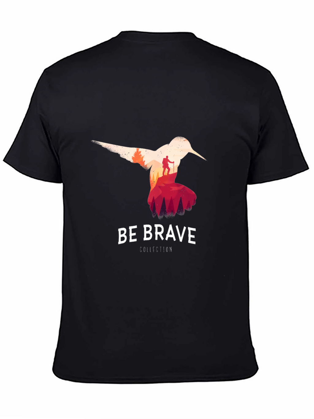 Be Brave Hummingbird Graphic T-Shirt