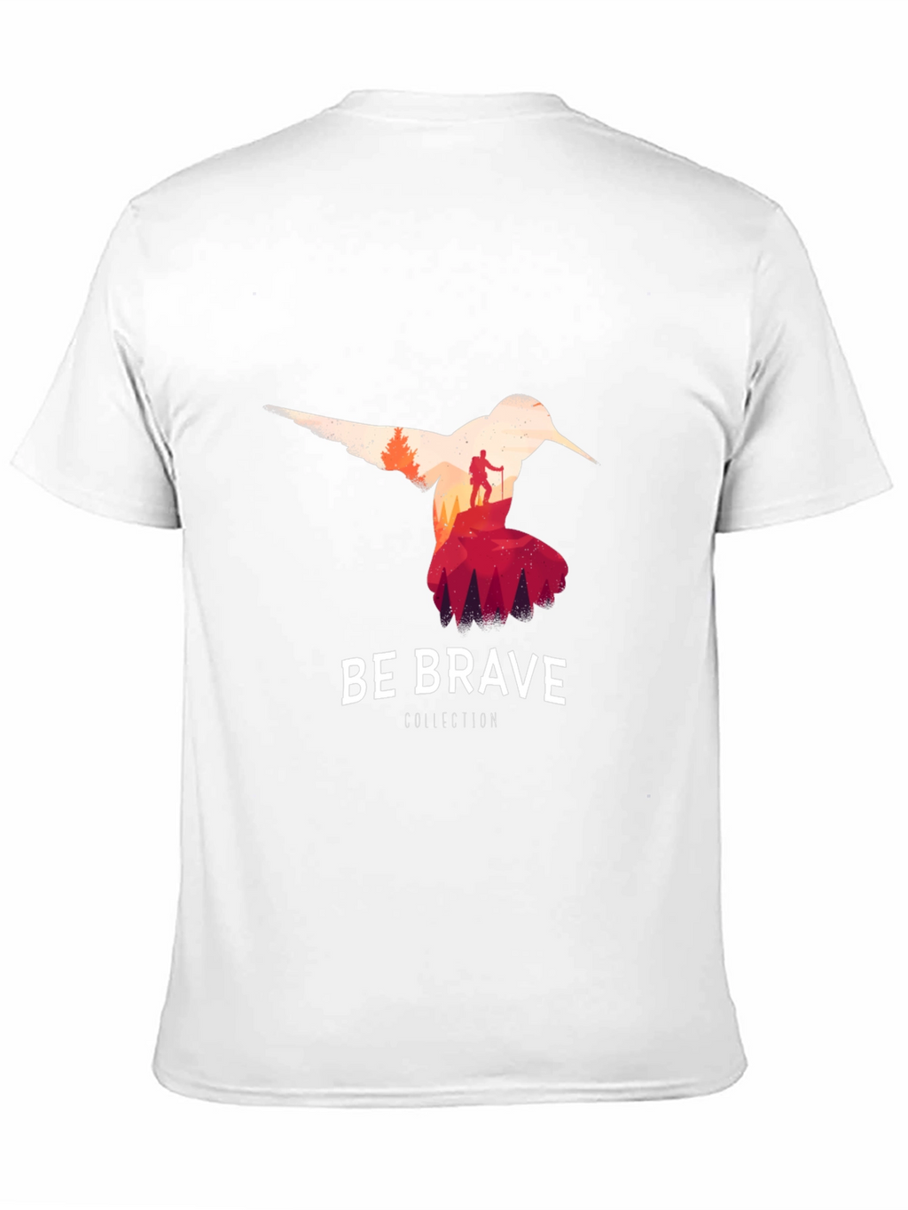 Be Brave Hummingbird Graphic T-Shirt