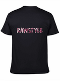 Rawstyle Graphic T-Shirt - Black Crew Neck