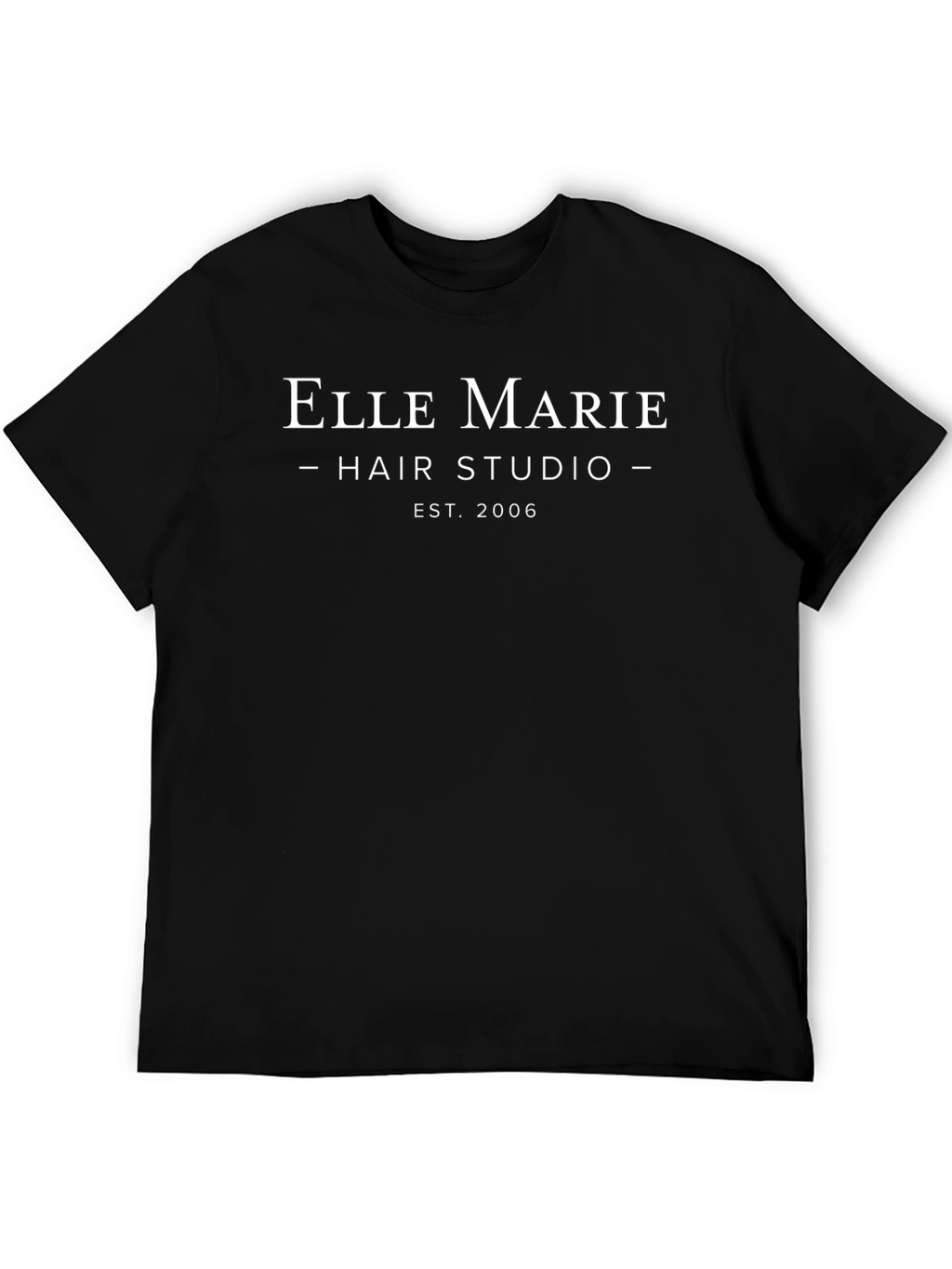Elle Marie Hair Studio Black T-Shirt