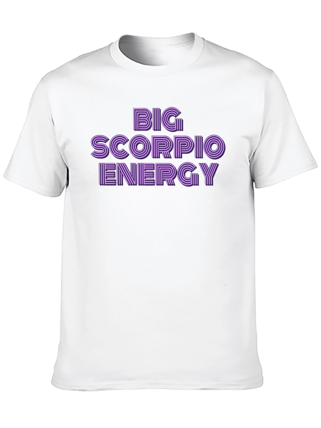 Big Scorpio Energy Black T-Shirt