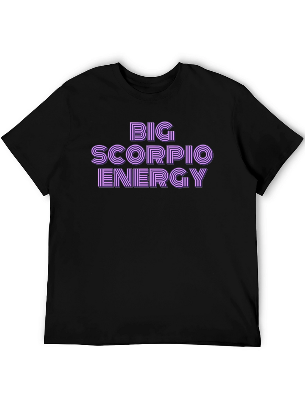 Big Scorpio Energy Black T-Shirt