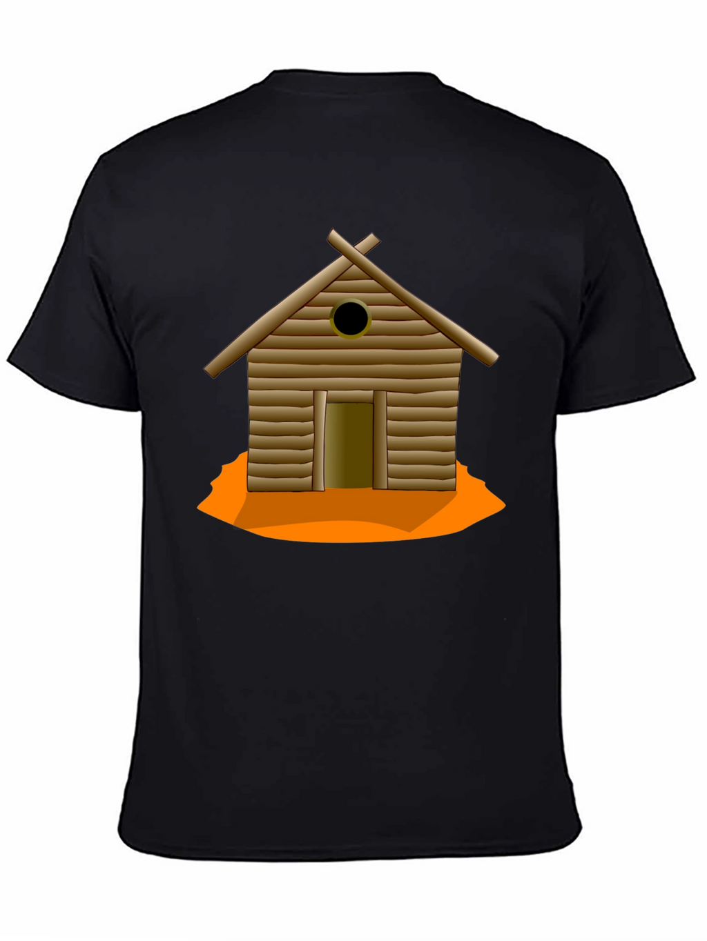 Cabin Graphic T-Shirt - Black