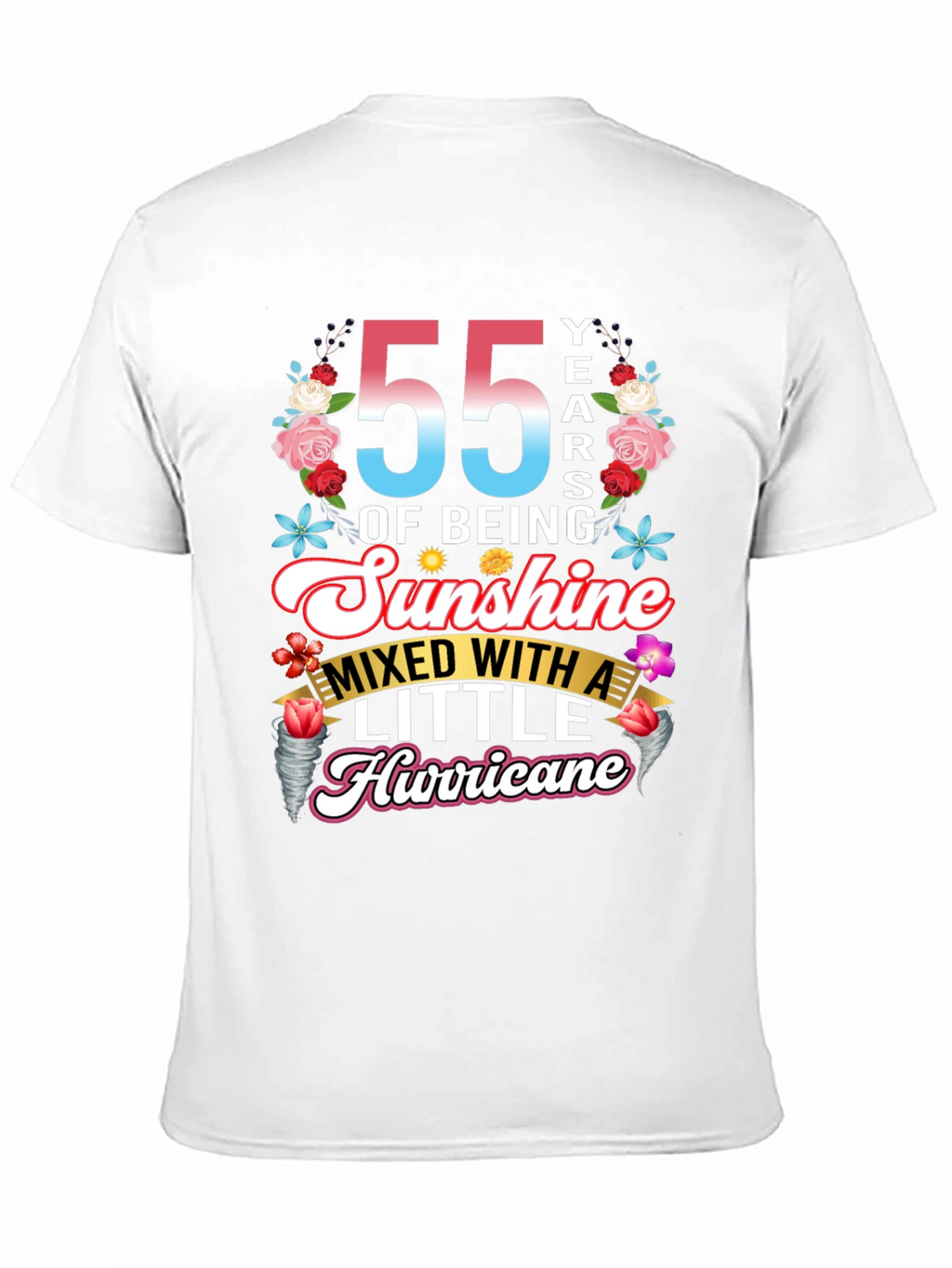 55 Years of Sunshine and Hurricane T-Shirt