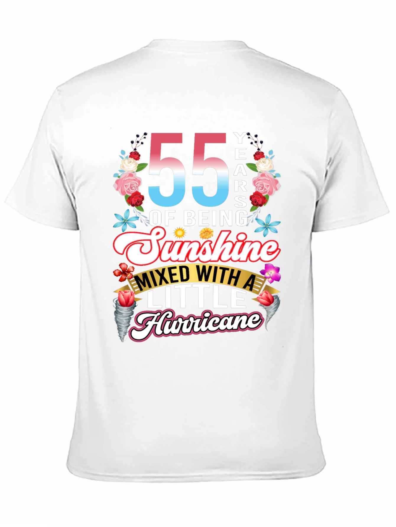 55 Years of Sunshine and Hurricane T-Shirt