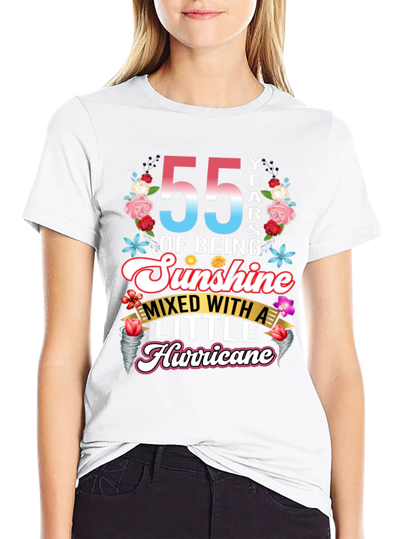 55 Years of Sunshine and Hurricane T-Shirt