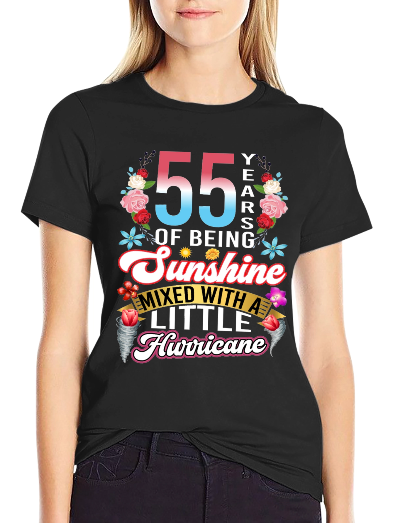 55 Years of Sunshine and Hurricane T-Shirt