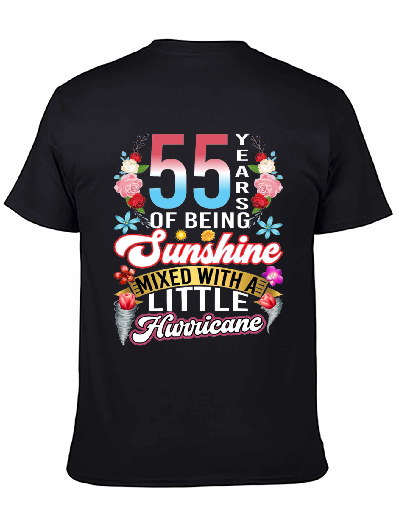 55 Years of Sunshine and Hurricane T-Shirt