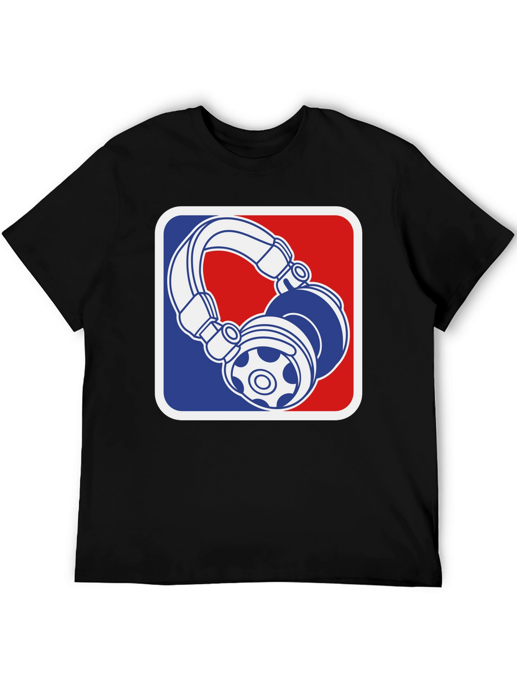 Cool DJ Headphones Graphic T-Shirt