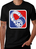 Cool DJ Headphones Graphic T-Shirt