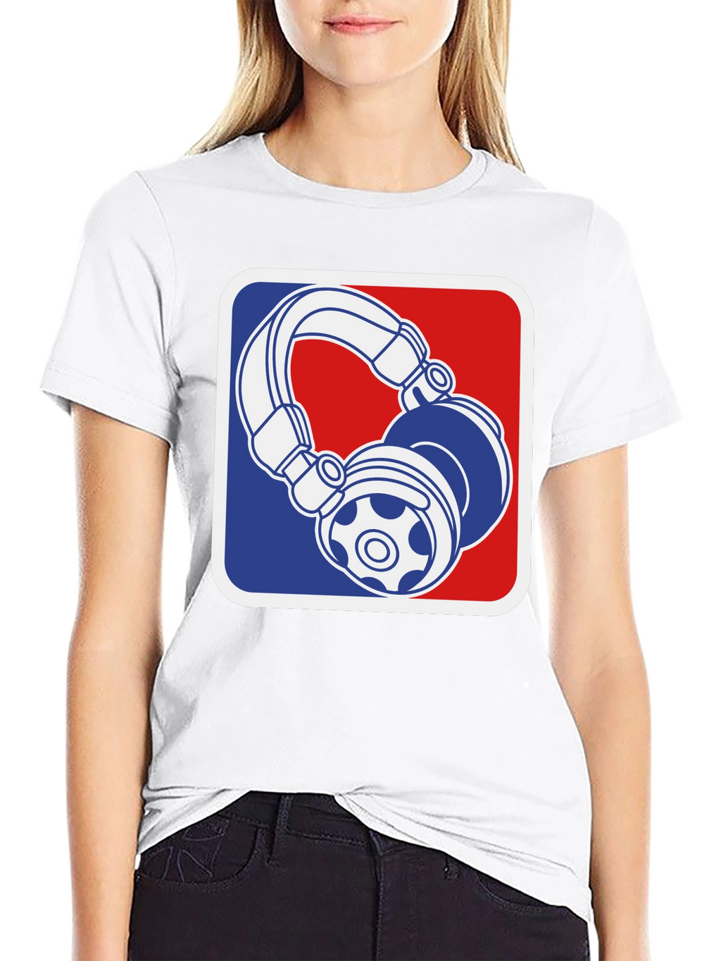 Cool DJ Headphones Graphic T-Shirt