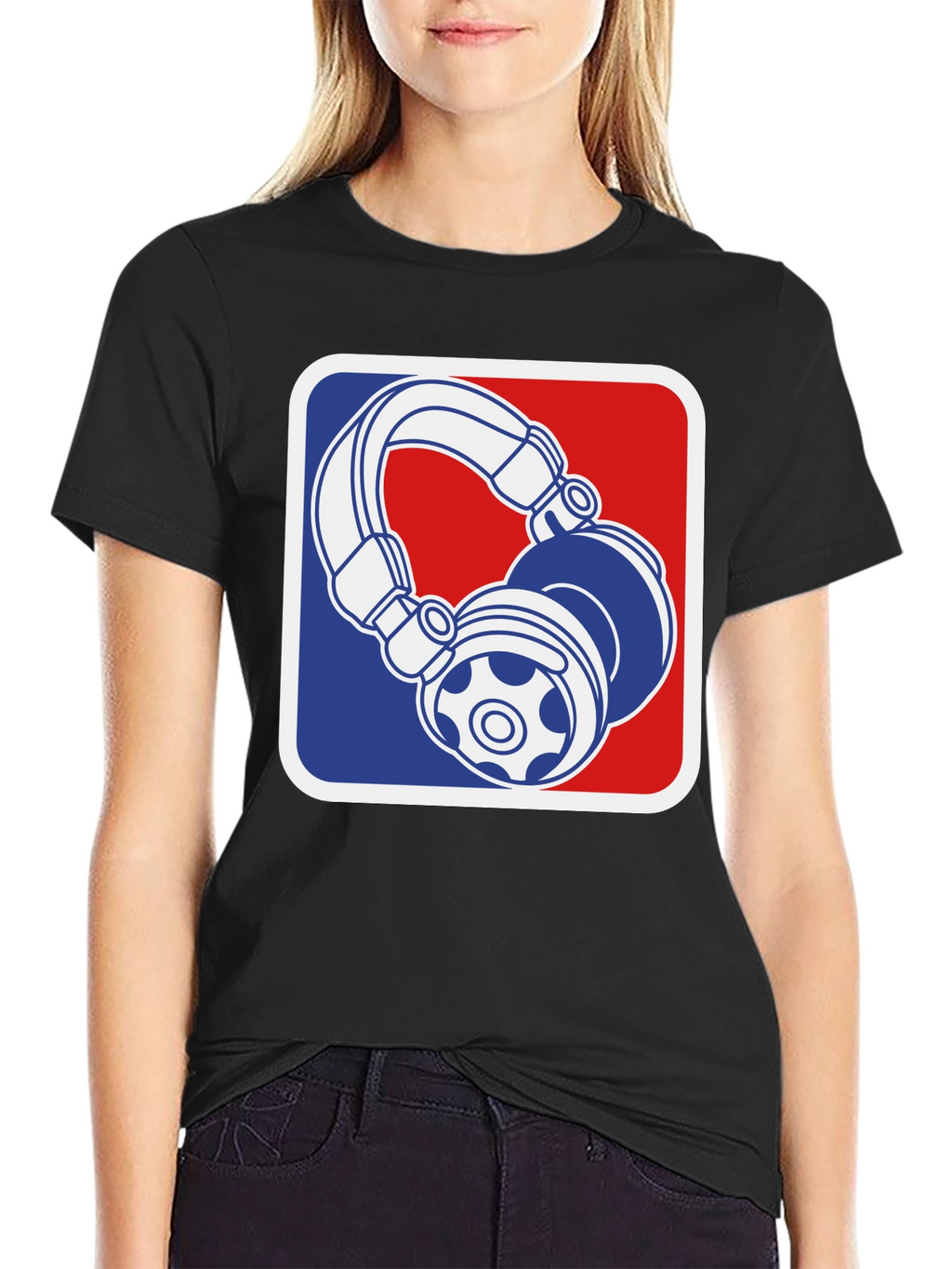 Cool DJ Headphones Graphic T-Shirt