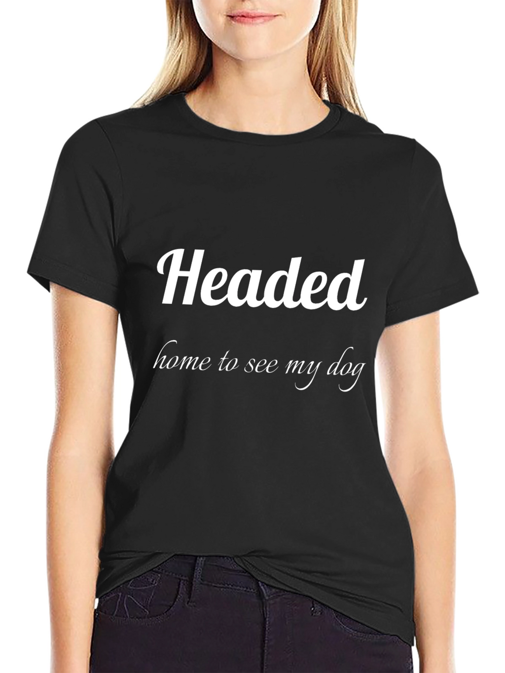 Headed Home to See My Dog Graphic Tee