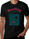 Reading Shark Graphic T-Shirt