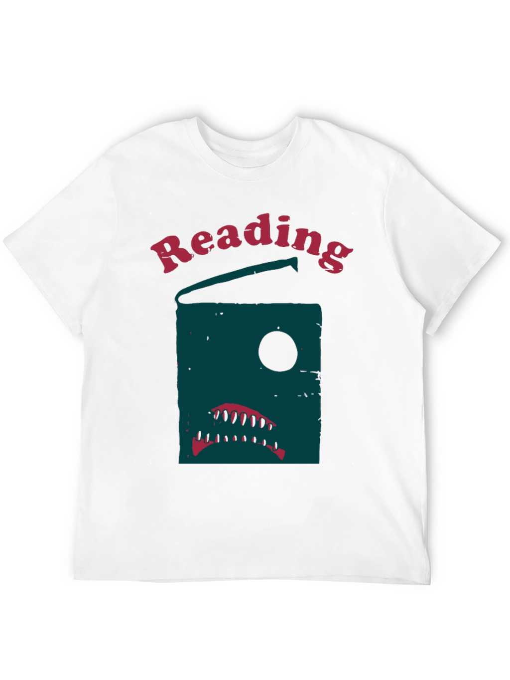 Reading Shark Graphic T-Shirt