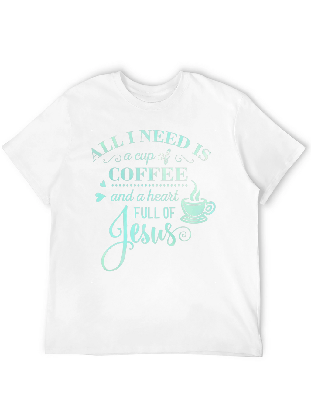 Coffee and Jesus Graphic T-Shirt