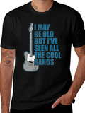 Cool Bands Guitar T-Shirt