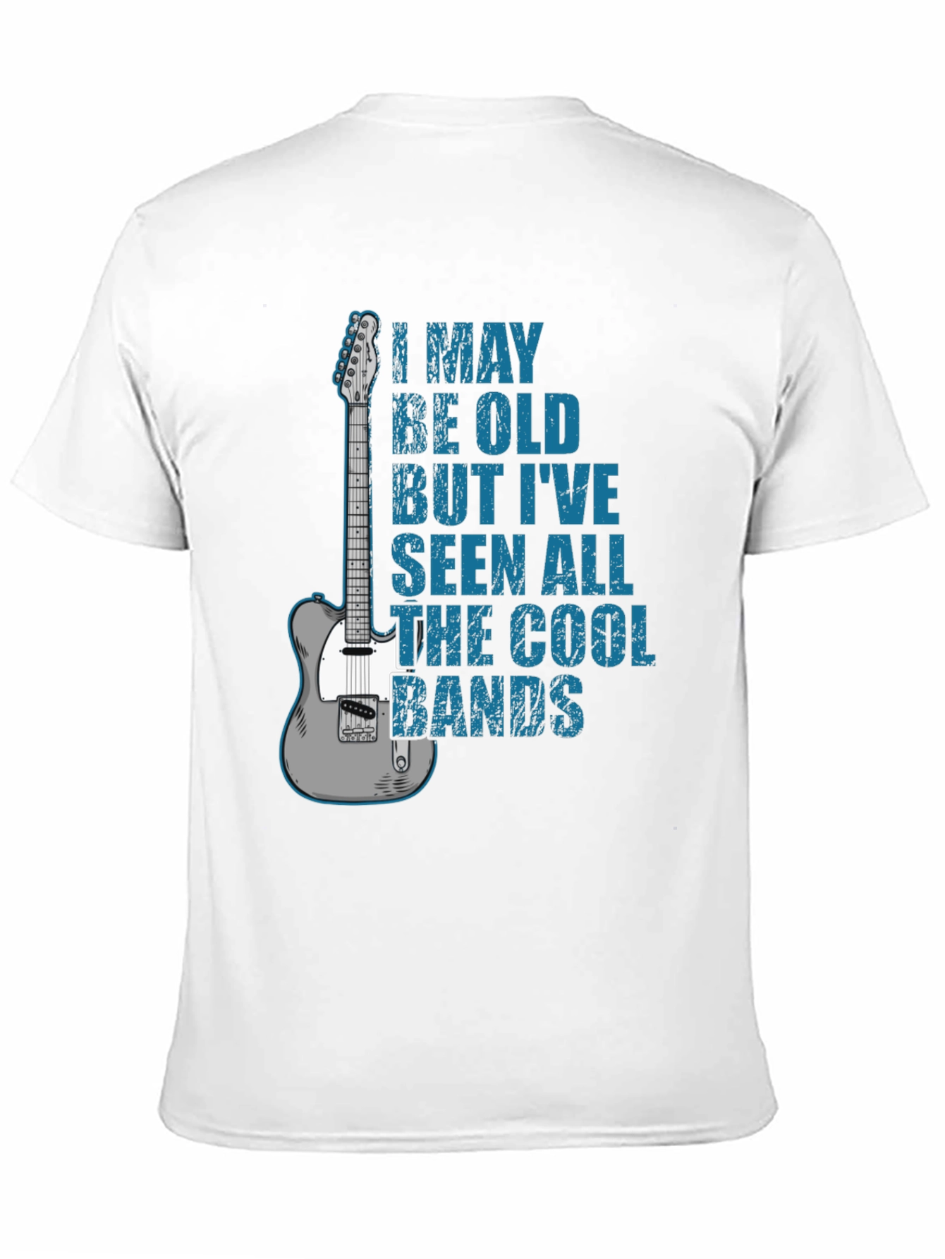 Cool Bands Guitar T-Shirt