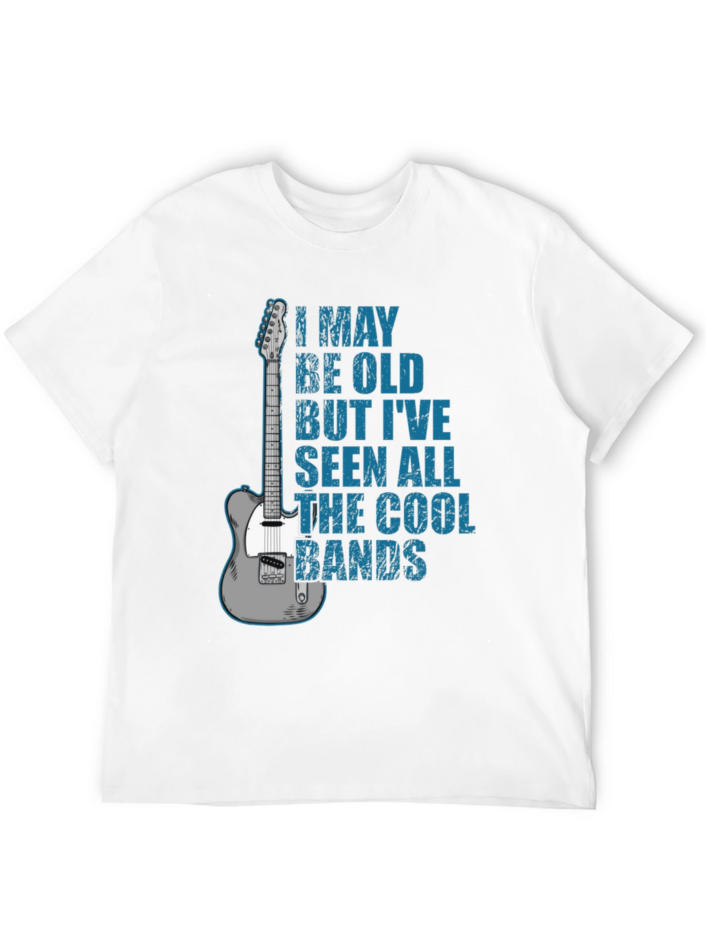 Cool Bands Guitar T-Shirt