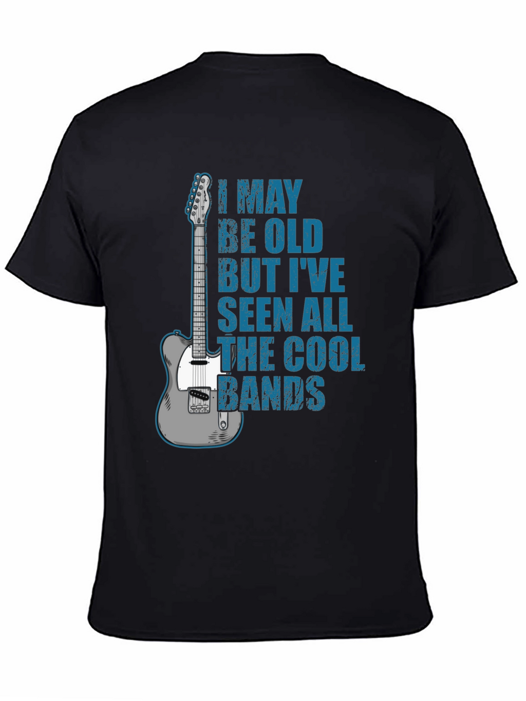 Cool Bands Guitar T-Shirt