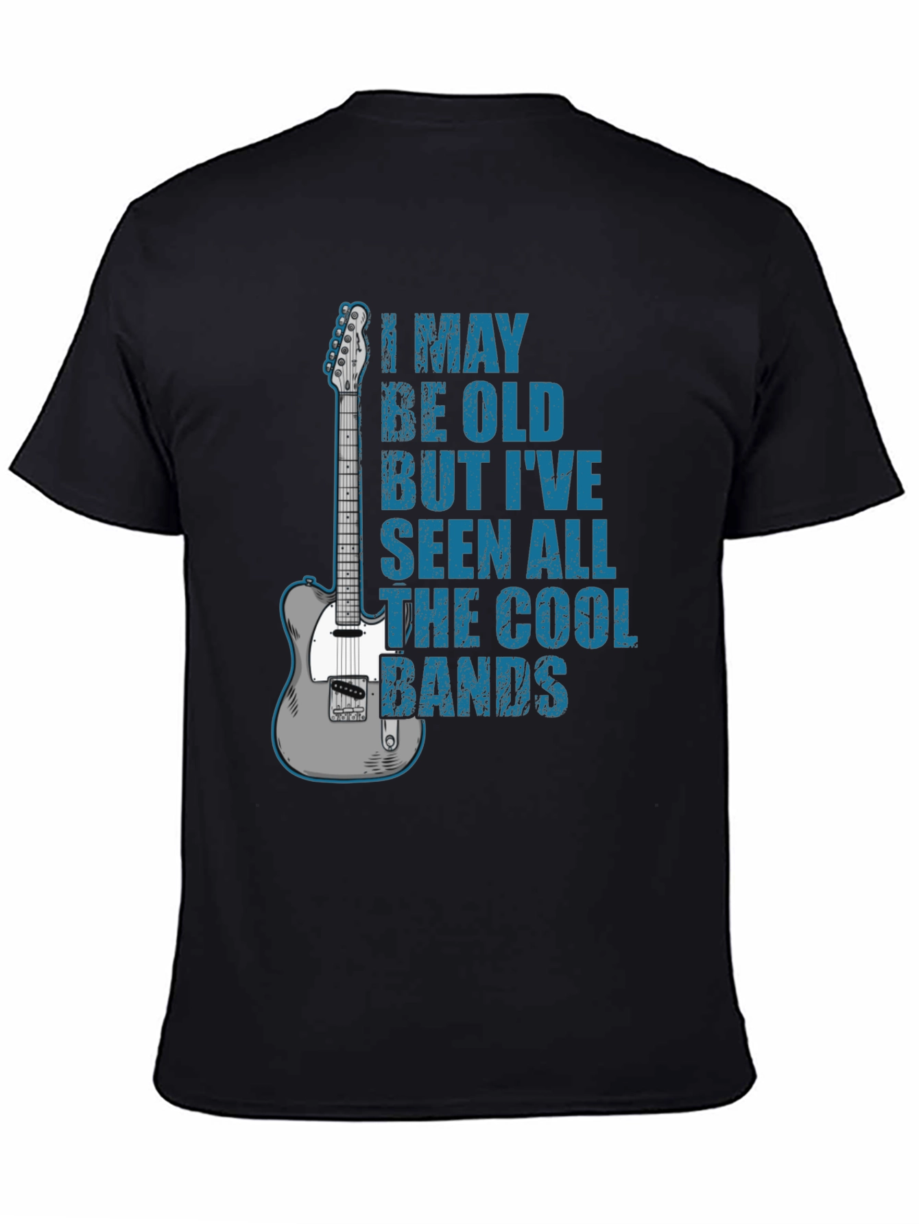 Cool Bands Guitar T-Shirt