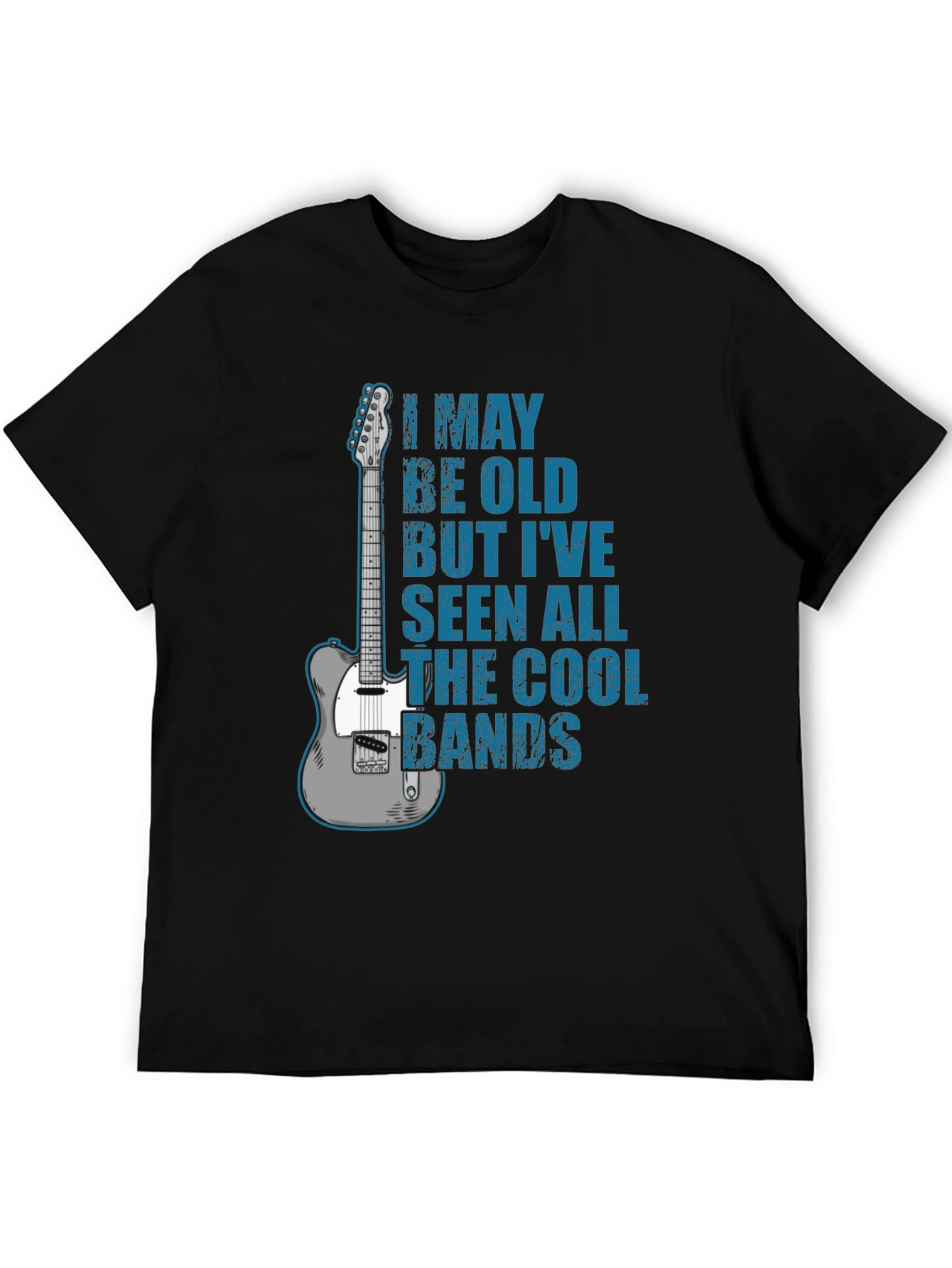 Cool Bands Guitar T-Shirt