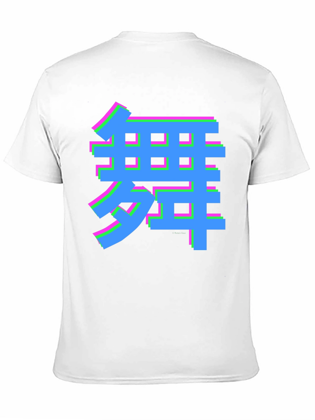 Vaporwave Kanji Graphic Tee - Dance Style