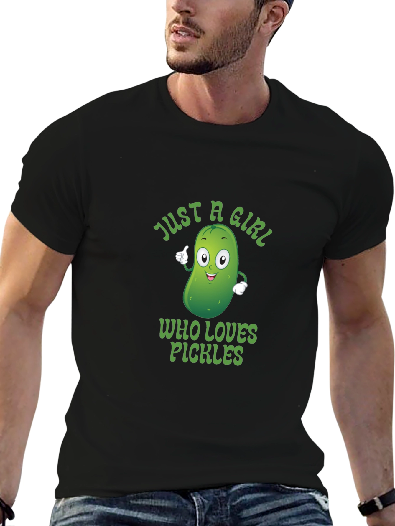 Just A Girl Who Loves Pickles T-Shirt
