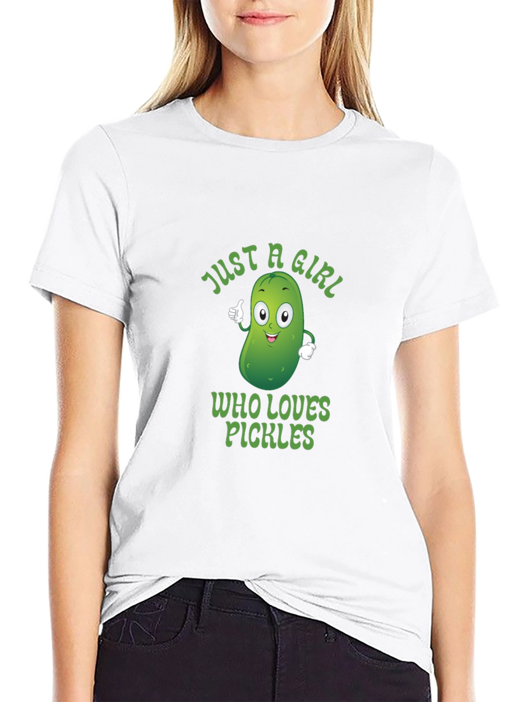 Just A Girl Who Loves Pickles T-Shirt
