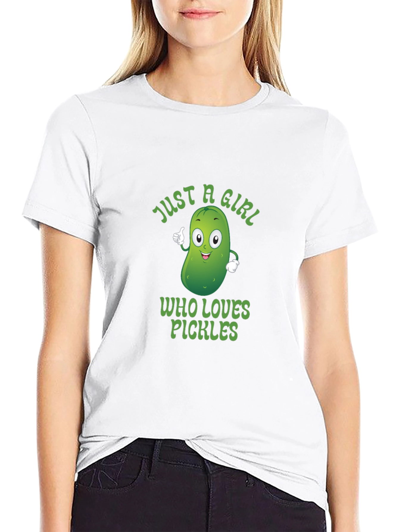 Just A Girl Who Loves Pickles T-Shirt