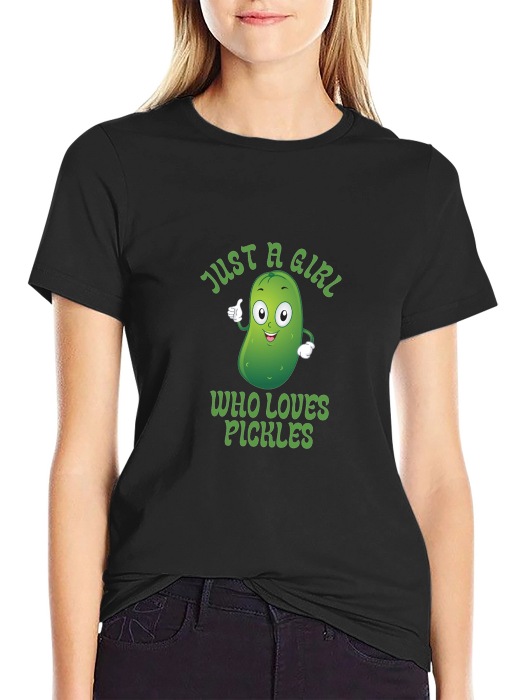 Just A Girl Who Loves Pickles T-Shirt