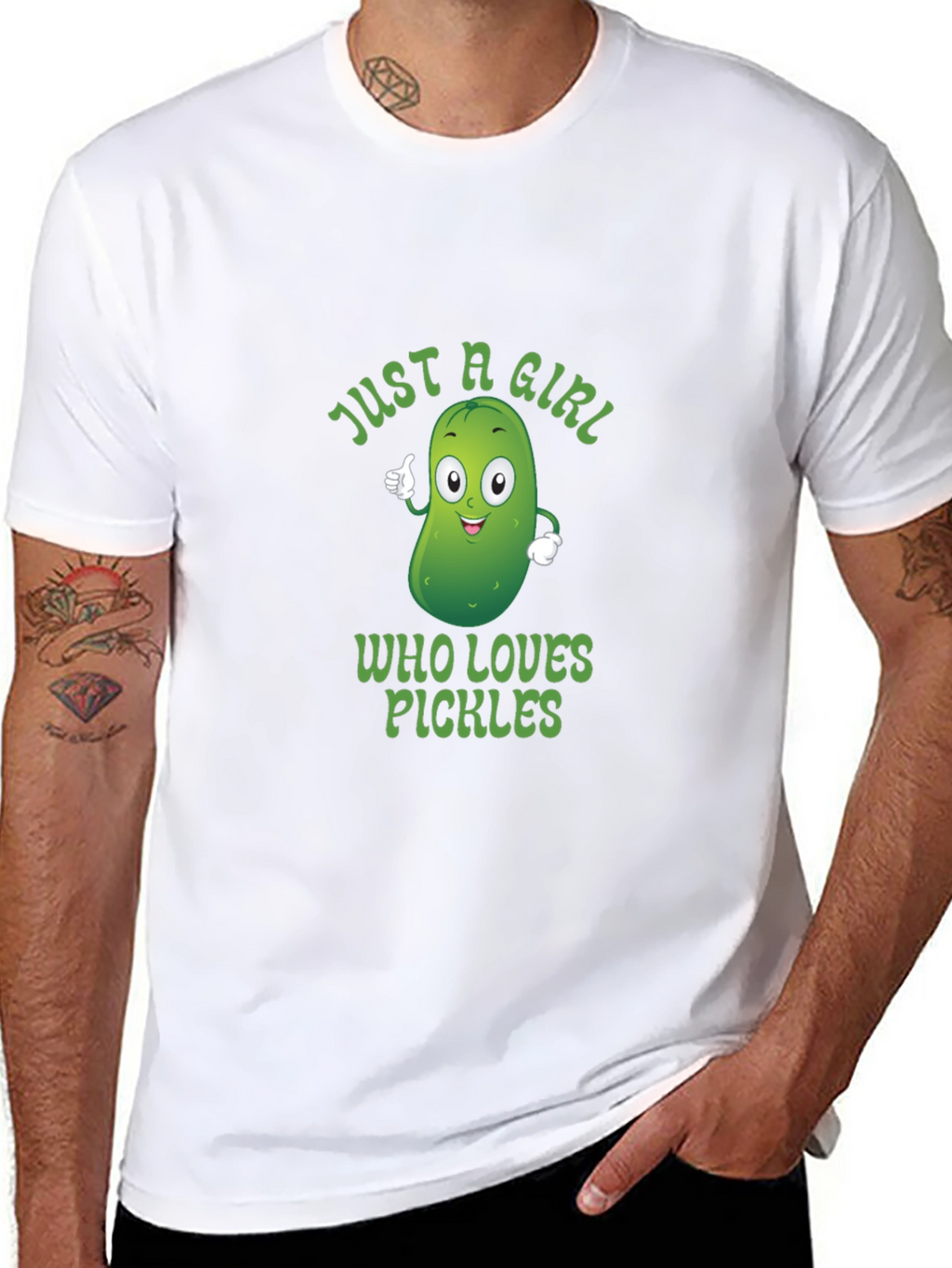 Just A Girl Who Loves Pickles T-Shirt
