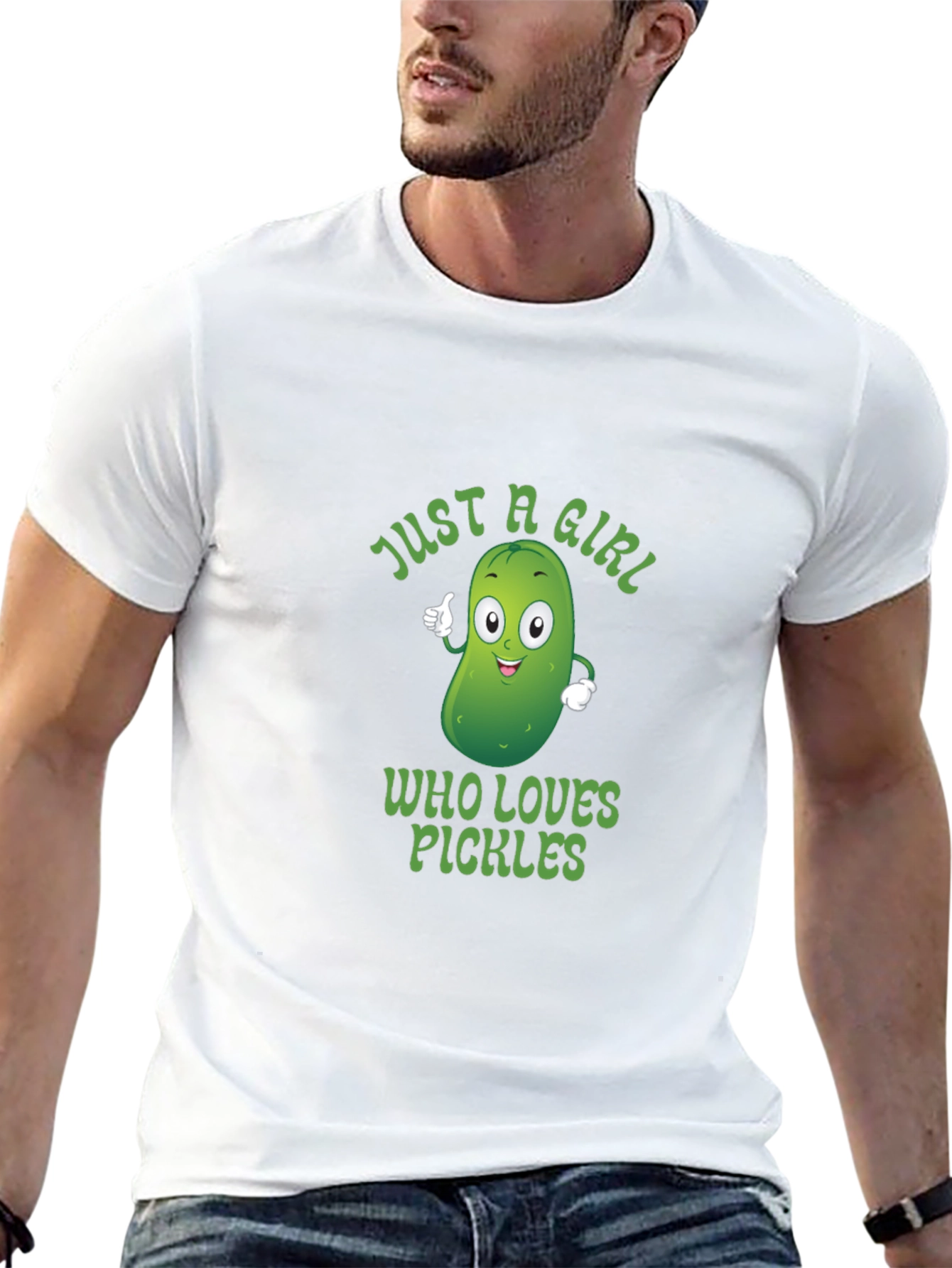 Just A Girl Who Loves Pickles T-Shirt