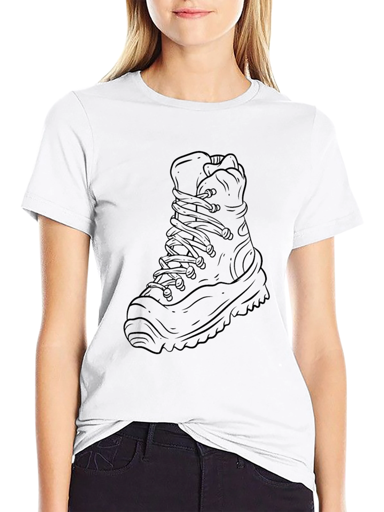 Hiking Boot Graphic Tee - Adventure Ready