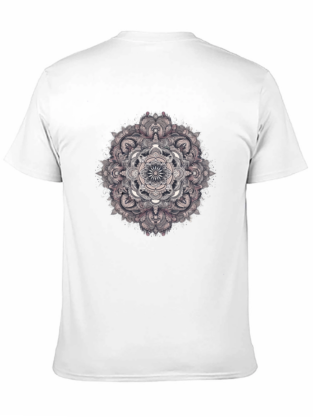 Black Mandala Graphic Tee - Stylish and Unique Design