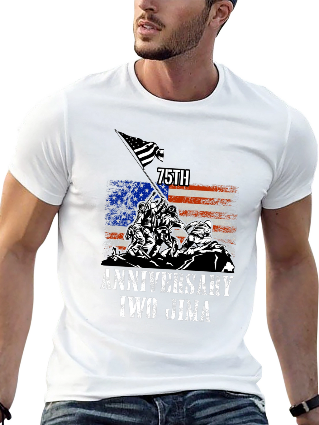 Iwo Jima 75th Anniversary Graphic T-Shirt
